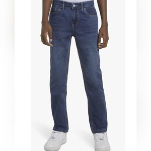 🔥🔥Boy's Levis's 505 Straight Leg Jeans Size 14 Regular BLUE DENIM